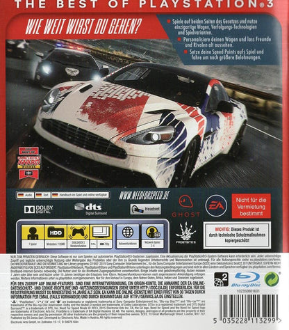 Need for Speed: Rivals - PlayStation 3 Rückseite