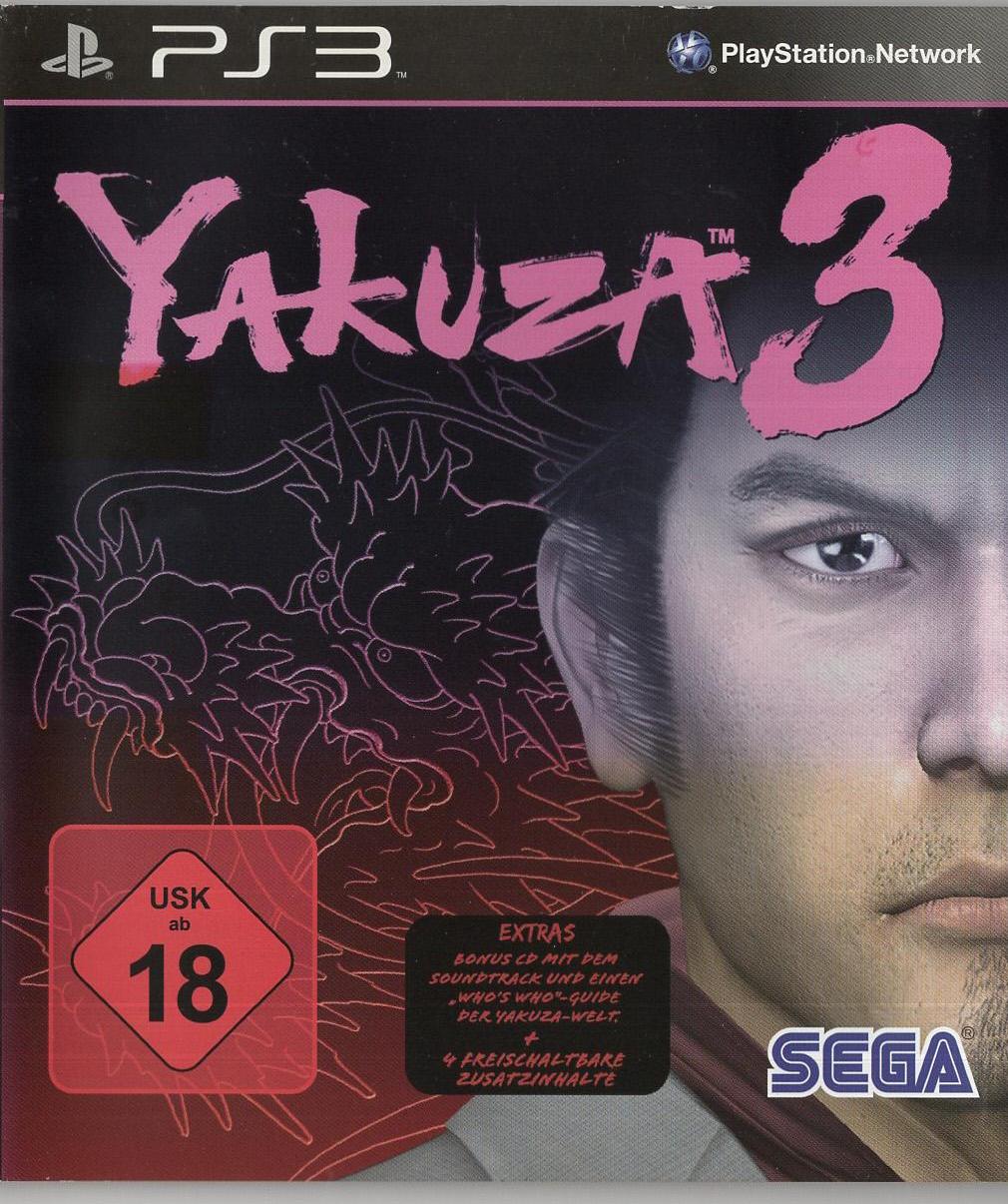 Yakuza 3 - PlayStation 3 Vorderseite