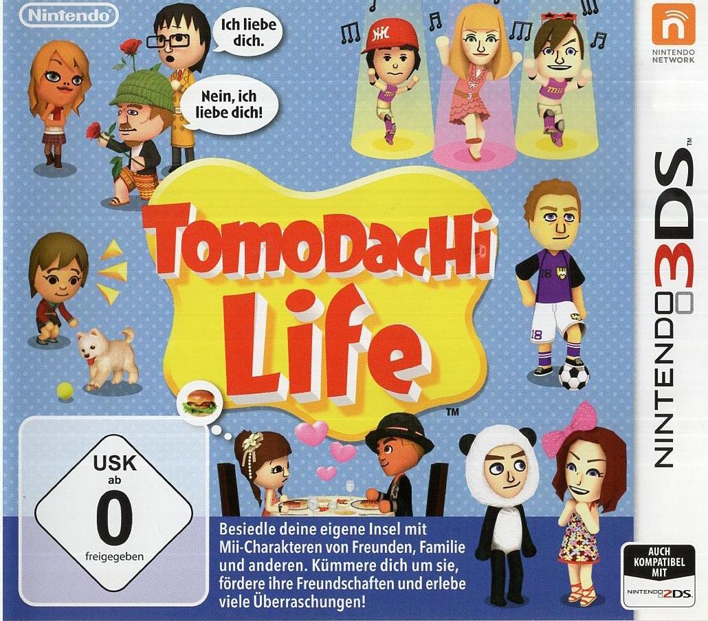 Tomodachi Life - Nintendo 3DS Vorderseite