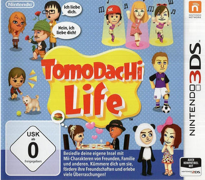 Tomodachi Life - Nintendo 3DS Vorderseite