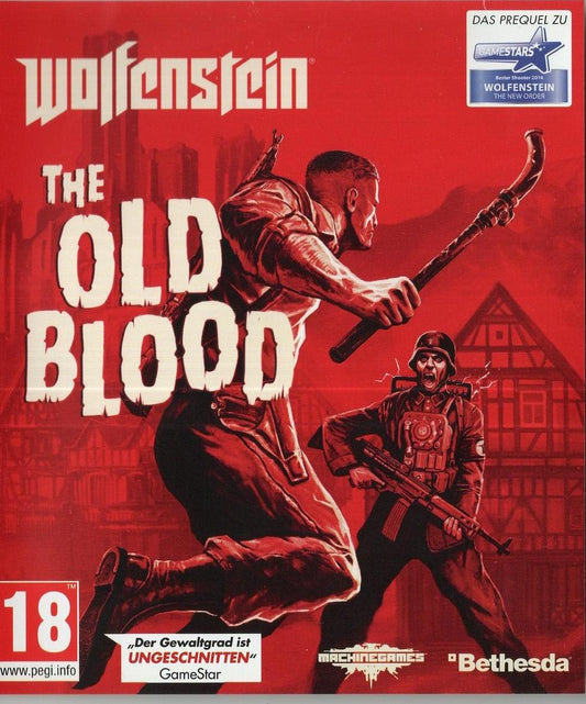 Wolfenstein: The Old Blood - Xbox One Vorderseite