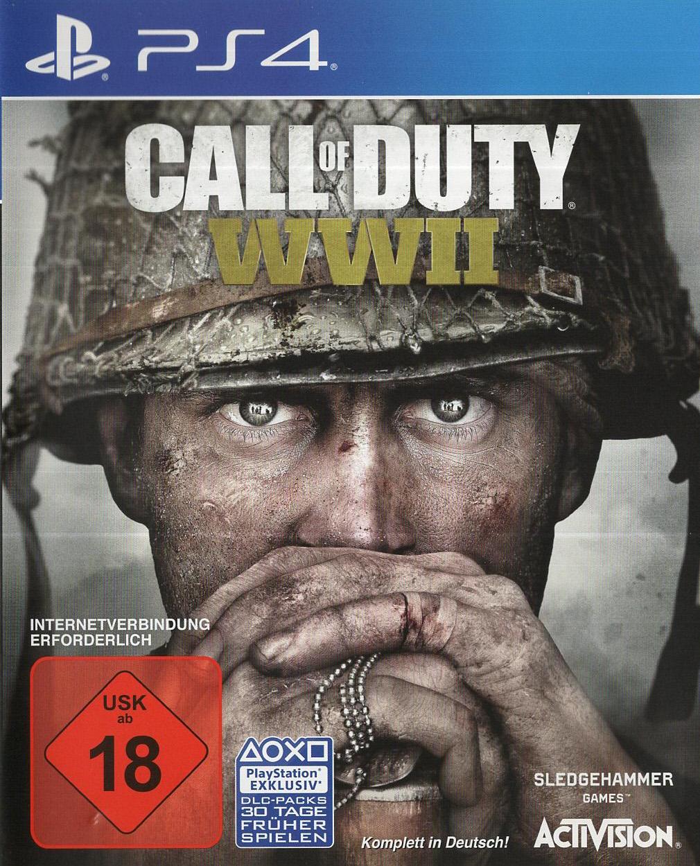 Call of Duty WWII - PlayStation 4 Vorderseite