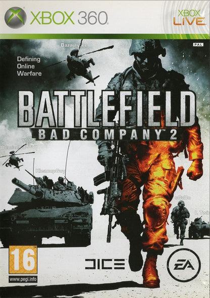 Battlefield: Bad Company 2 - Xbox 360 Vorderseite