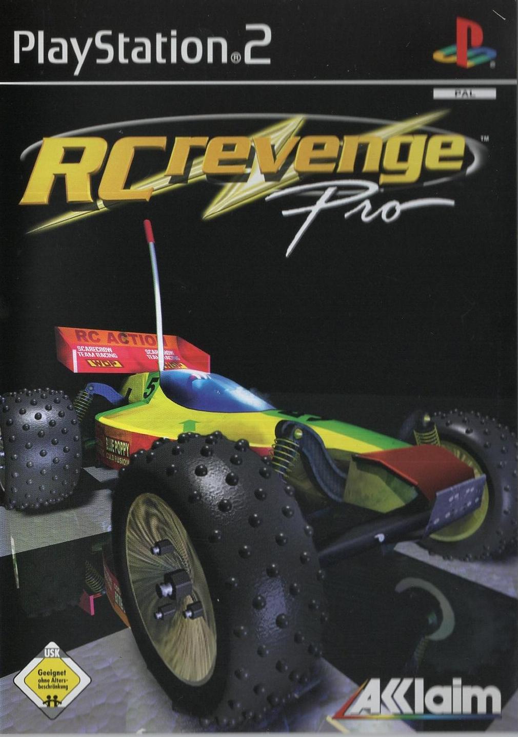 RC Revenge Pro - PlayStation 2 Vorderseite