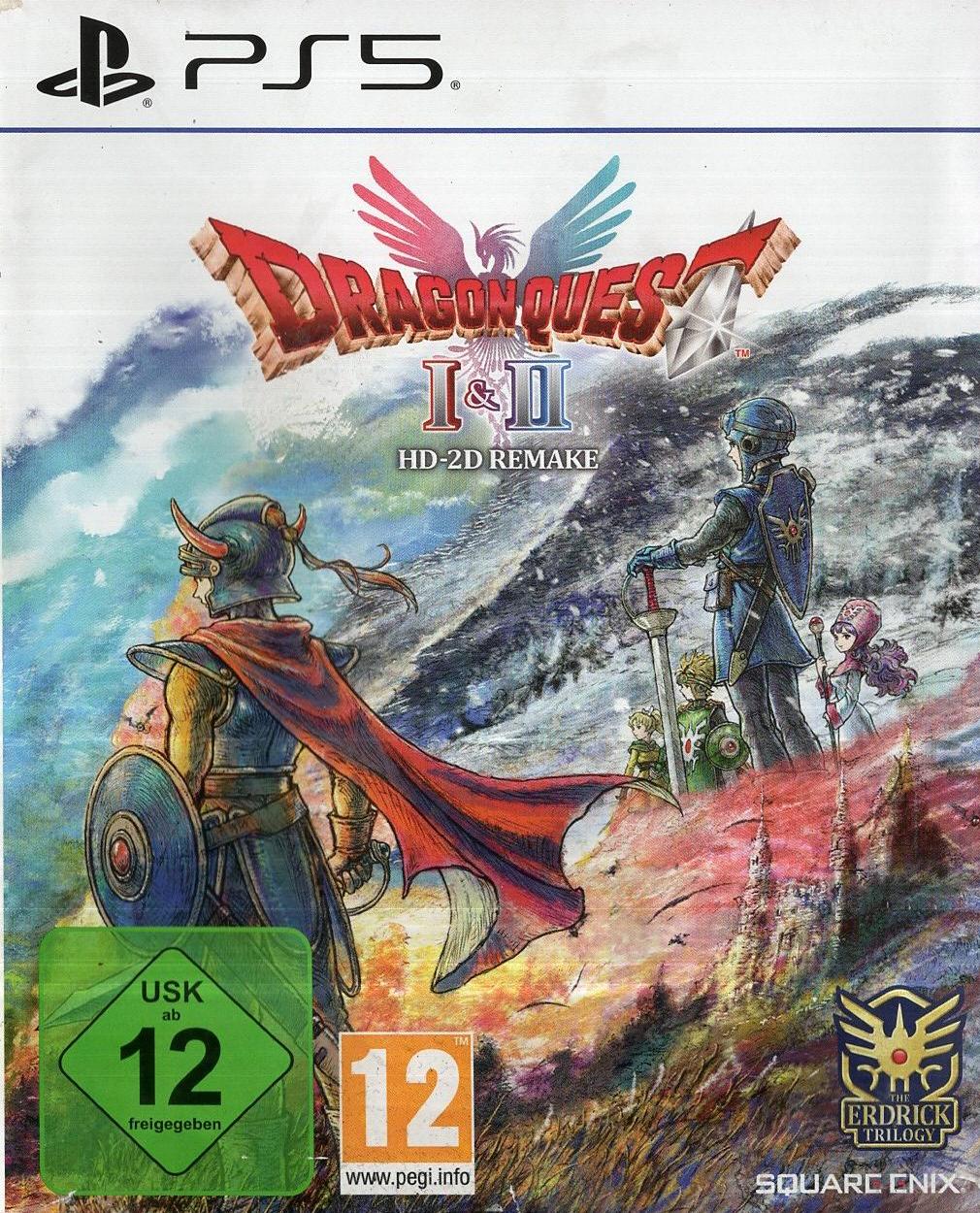Dragon Quest I & II HD-2D Remake - PlayStation 5 Vorderseite