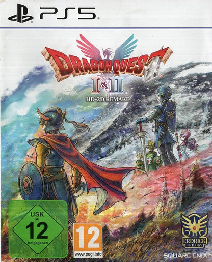 Dragon Quest I & II HD-2D Remake - PlayStation 5 Vorderseite