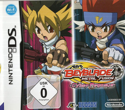 Beyblade Metal Fusion: Cyber Pegasis - Nintendo DS Vorderseite