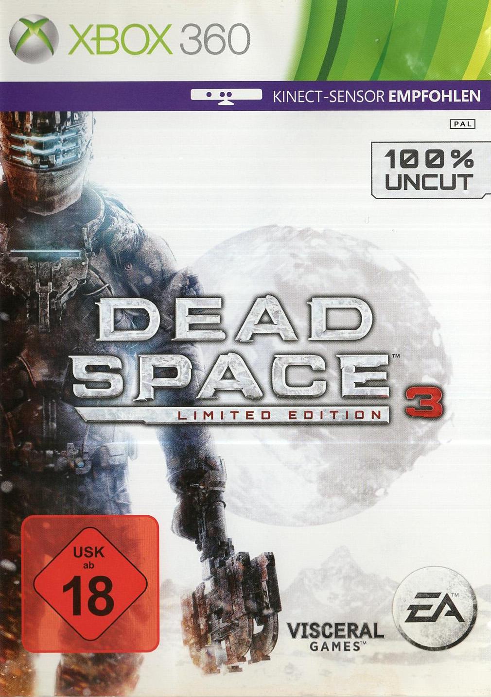 Dead Space 3: Limited Edition - Xbox 360 Vorderseite