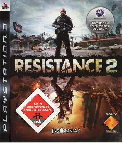 Resistance 2 - PlayStation 3 Vorderseite