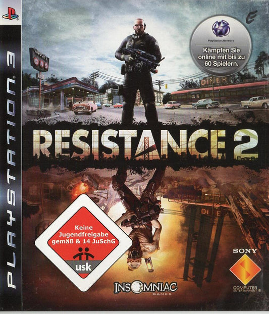 Resistance 2 - PlayStation 3 Vorderseite