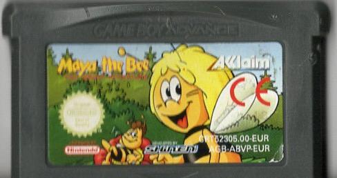 Maya the Bee: The Great Adventure - Game Boy Advance - Modul Vorderseite