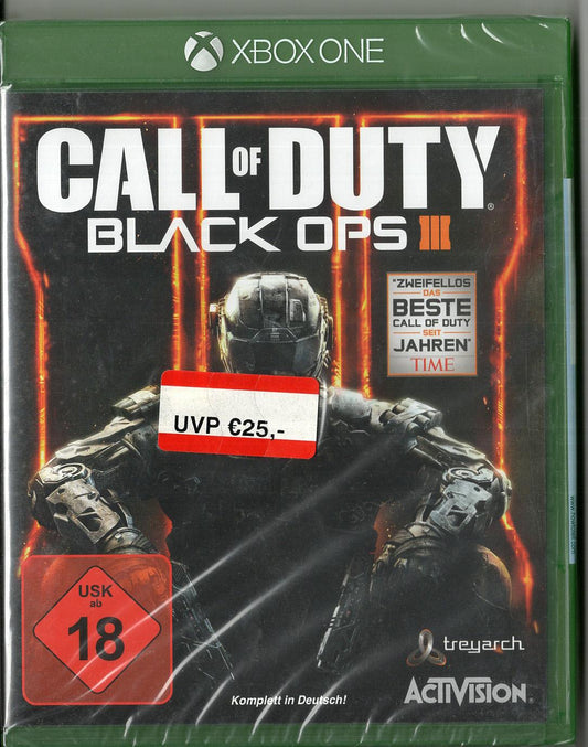 Call of Duty: Black Ops III - Xbox One - Neu Vorderseite