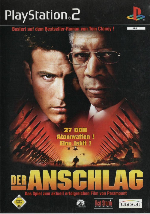 Der Anschlag - PlayStation 2 Vorderseite
