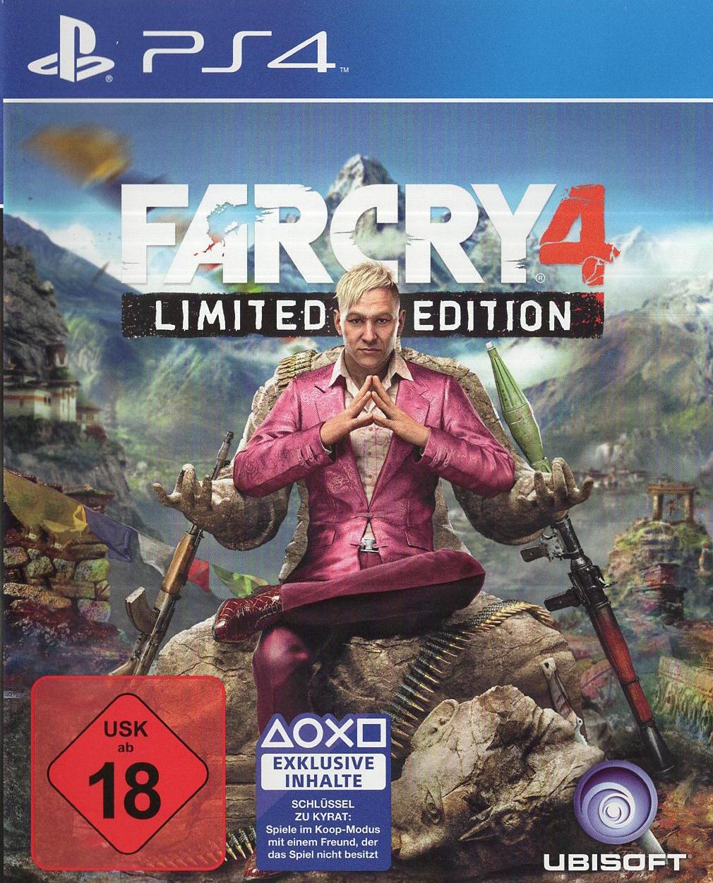 Far Cry 4 - PlayStation 4 Vorderseite