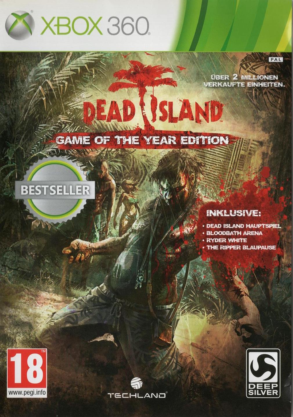 Dead Island: Game of the Year Edition - Xbox 360 Vorderseite