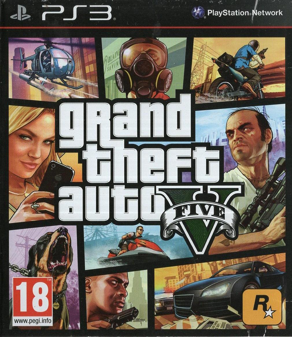 Grand Theft Auto V - PlayStation 3 Vorderseite