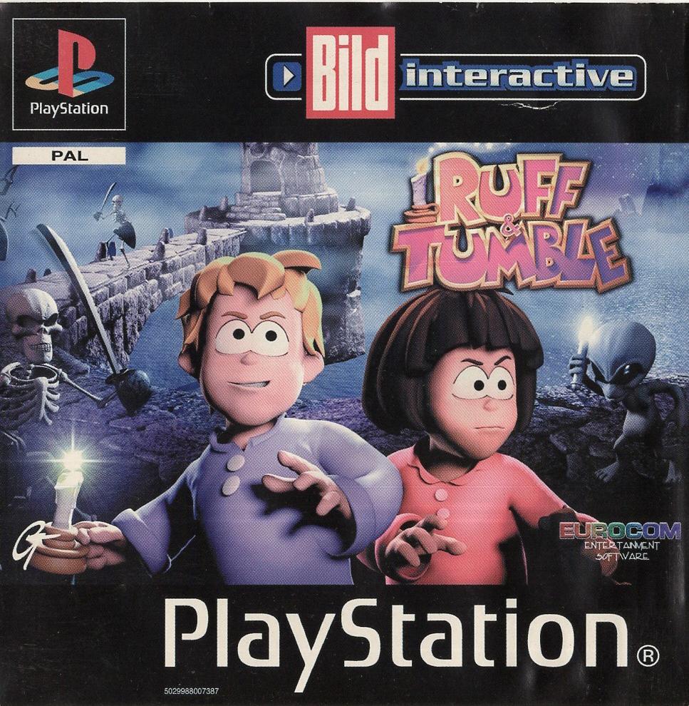 Ruff & Tumble - PlayStation 1 Vorderseite