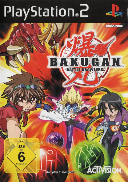 Bakugan: Battle Brawlers - PlayStation 2 Vorderseite