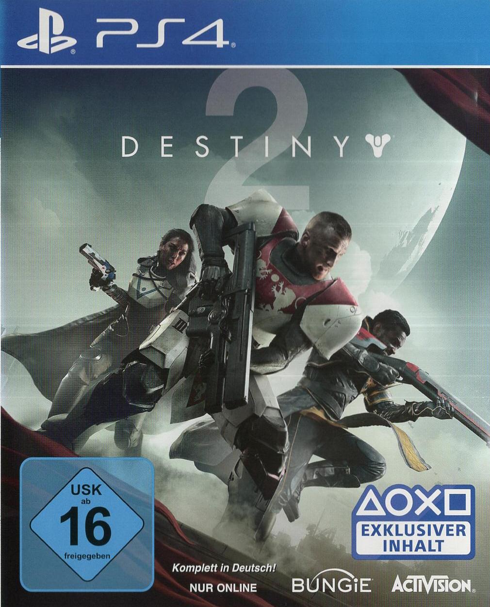 Destiny 2 - PlayStation 4 Vorderseite