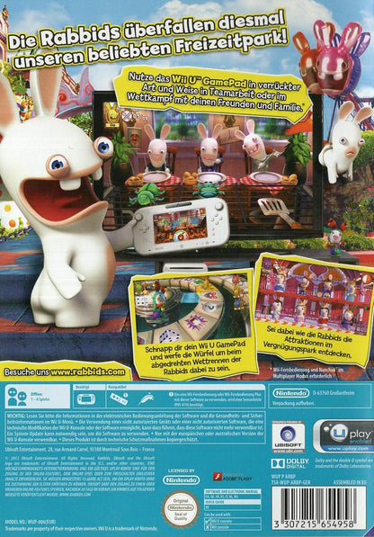 Rabbids Land - Nintendo Wii U Rückseite