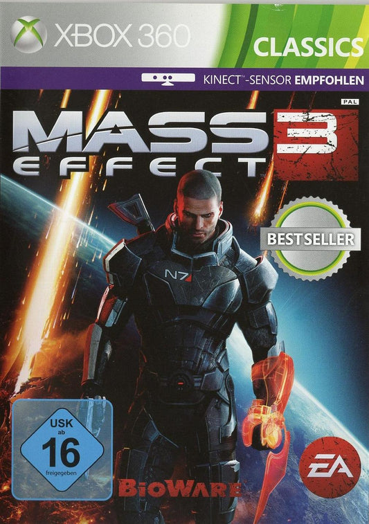Mass Effect 3 - Xbox 360 Vorderseite