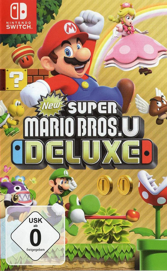 New Super Mario Bros. U Deluxe - Nintendo Switch Vorderseite