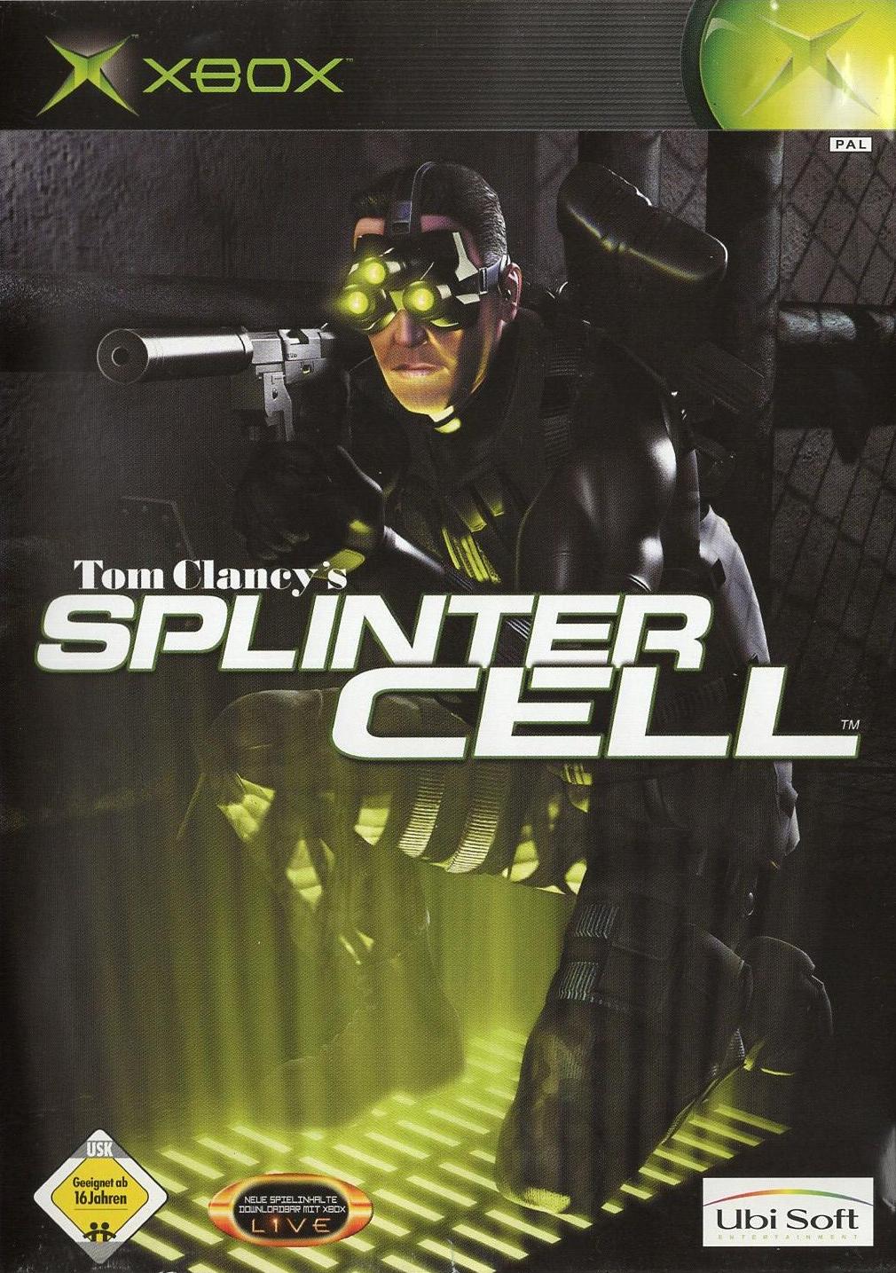 Tom Clancy's Splinter Cell - Xbox Vorderseite