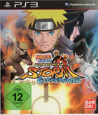 Naruto Shippuden: Ultimate Ninja Storm Generations - PlayStation 3 Vorderseite