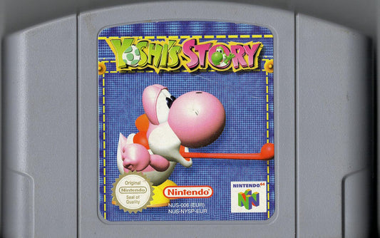 Yoshi's Story - Nintendo 64 - Modul Vorderseite
