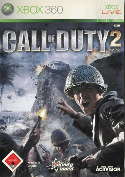 Call of Duty 2 - Xbox 360 Vorderseite