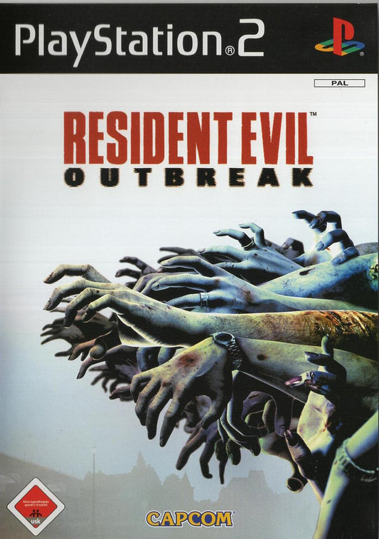 Resident Evil Outbreak - PlayStation 2 Vorderseite