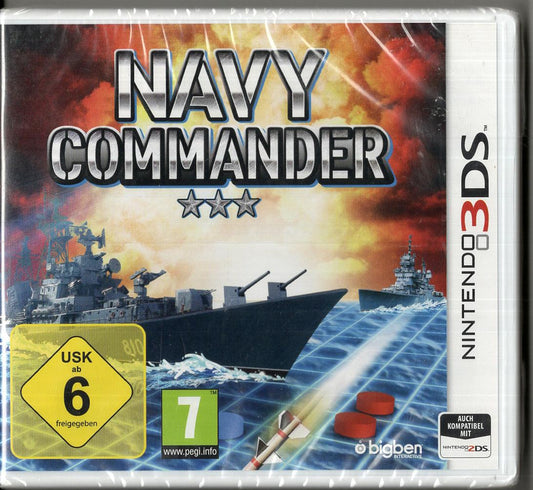 Navy Commander - Nintendo 3DS - Neu Vorderseite