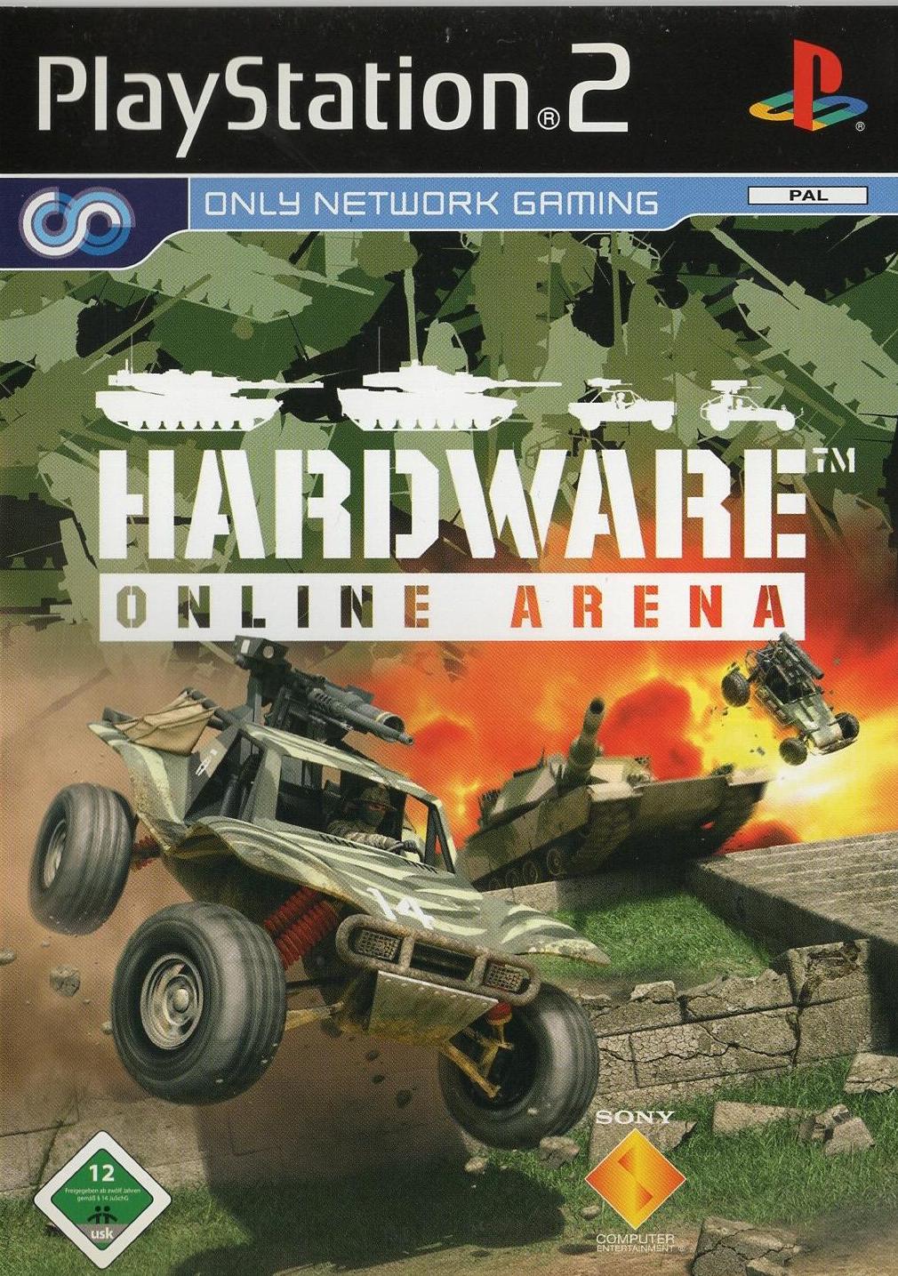 Hardware: Online Arena - PlayStation 2 Vorderseite