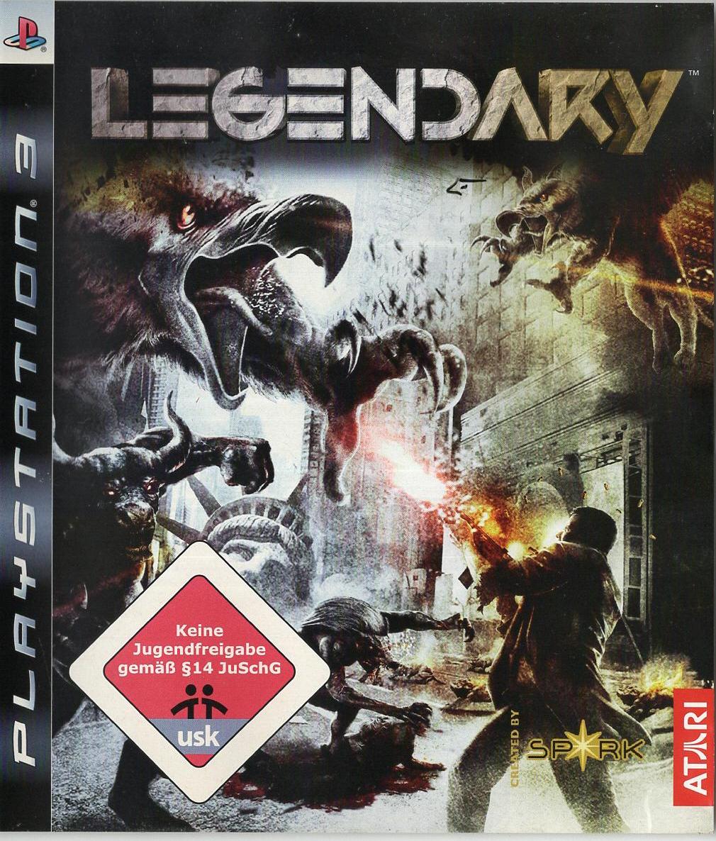 Legendary - PlayStation 3 Vorderseite