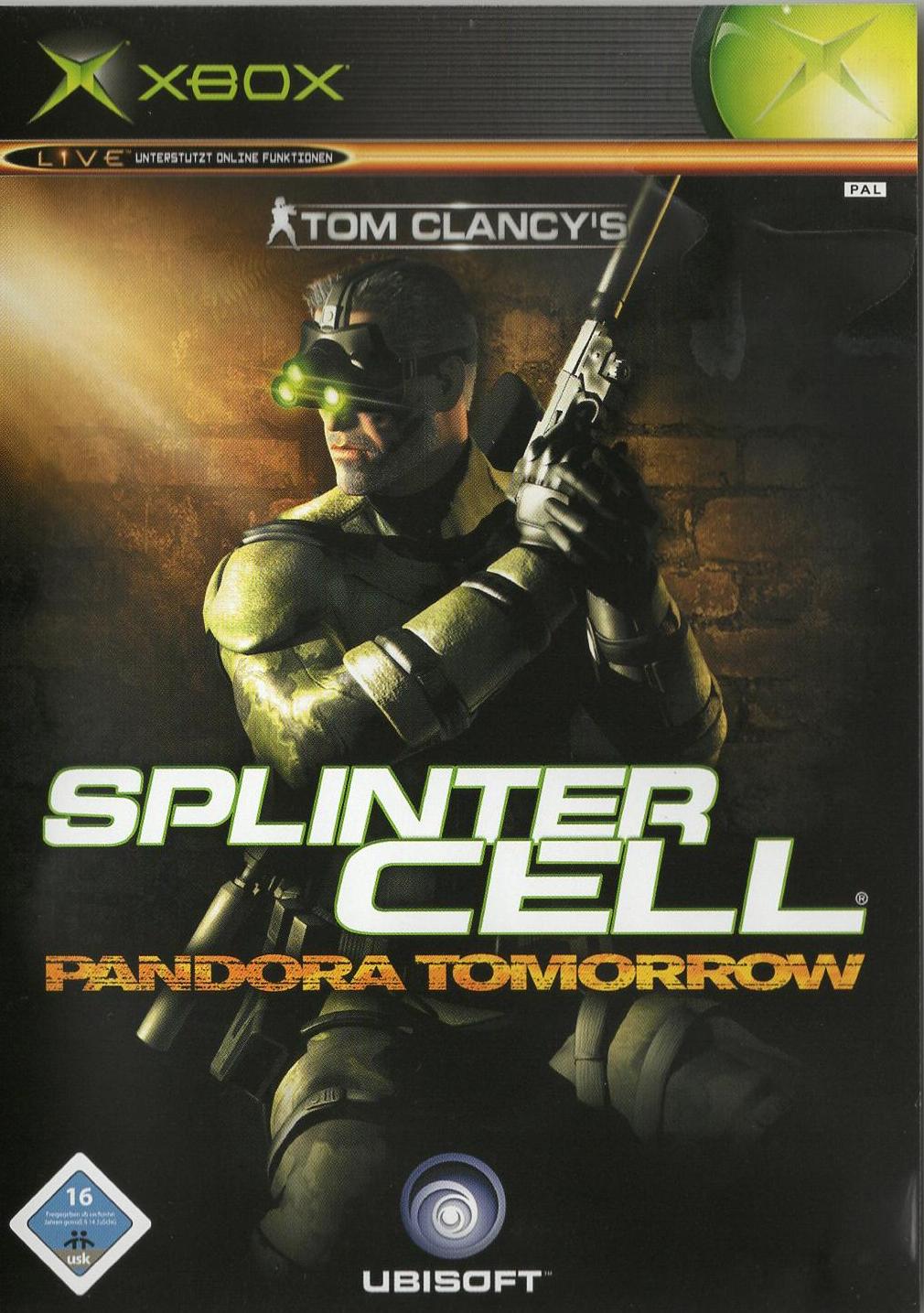 Tom Clancy's Splinter Cell: Pandora Tomorrow - Xbox Vorderseite