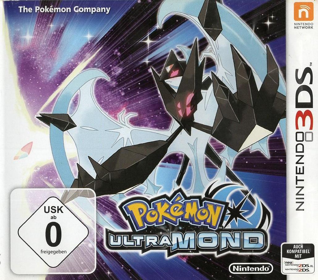 Pokémon Ultramond - Nintendo 3DS Vorderseite
