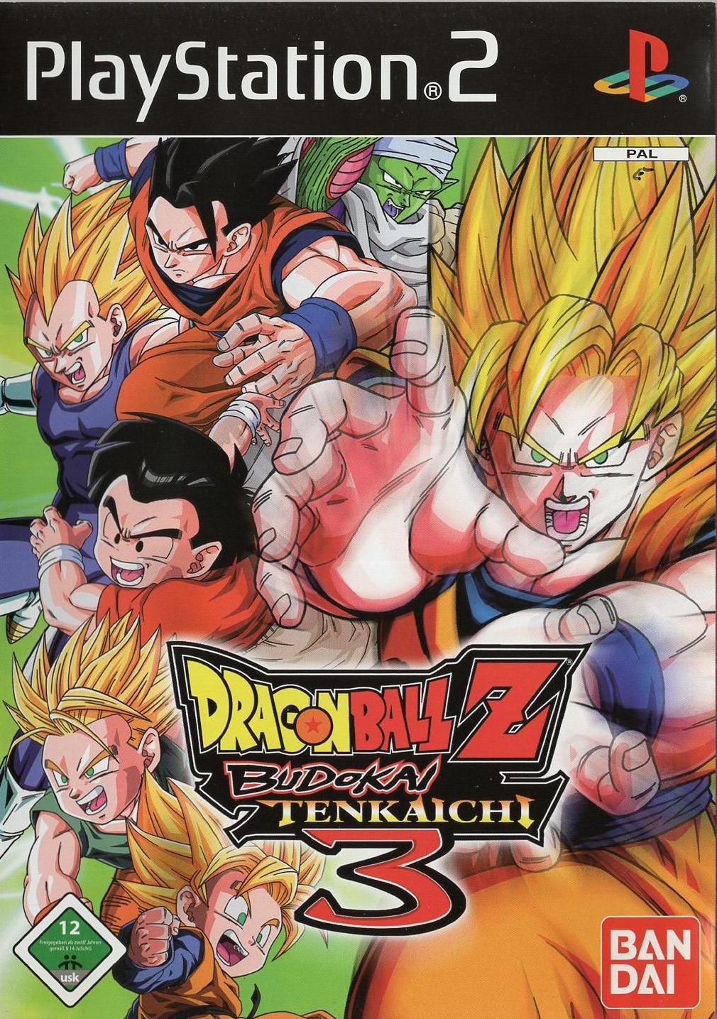Dragon Ball Z Budokai Tenkaichi 3 - PlayStation 2 Vorderseite