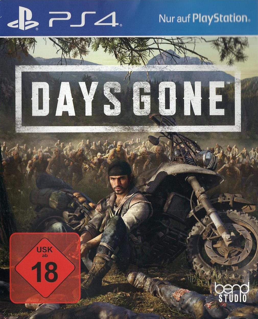 Days Gone - PlayStation 4 Vorderseite