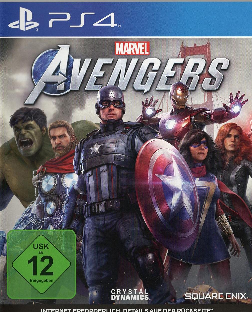 Marvel's Avengers - PlayStation 4 Vorderseite