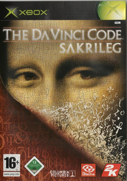 The Da Vinci Code - Xbox Vorderseite