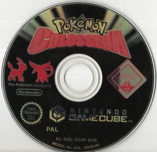 Pokémon Colosseum - Nintendo GameCube - CD Vorderseite