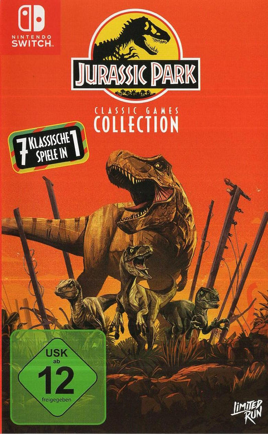 Jurassic Park: Classic Games Collection - Nintendo Switch Vorderseite