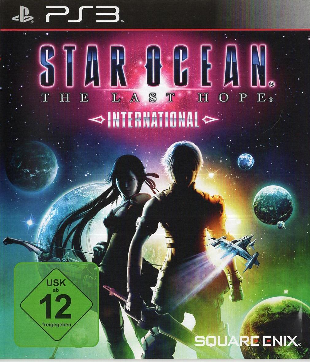 Star Ocean: The Last Hope International - PlayStation 3 Vorderseite