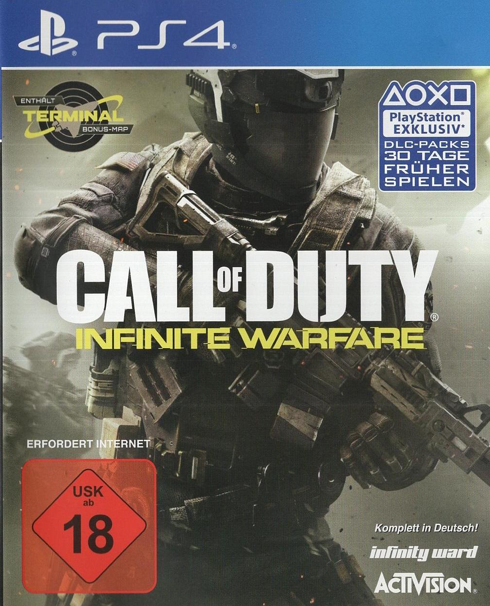 Call of Duty: Infinite Warfare - PlayStation 4 Vorderseite