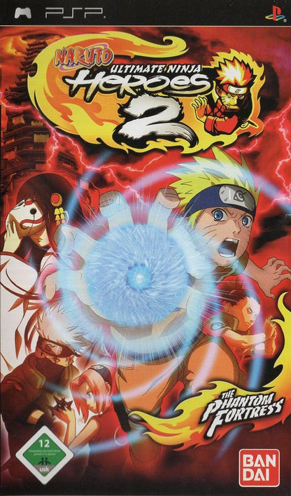 Naruto: Ultimate Ninja Heroes 2 - PlayStation Portable Vorderseite