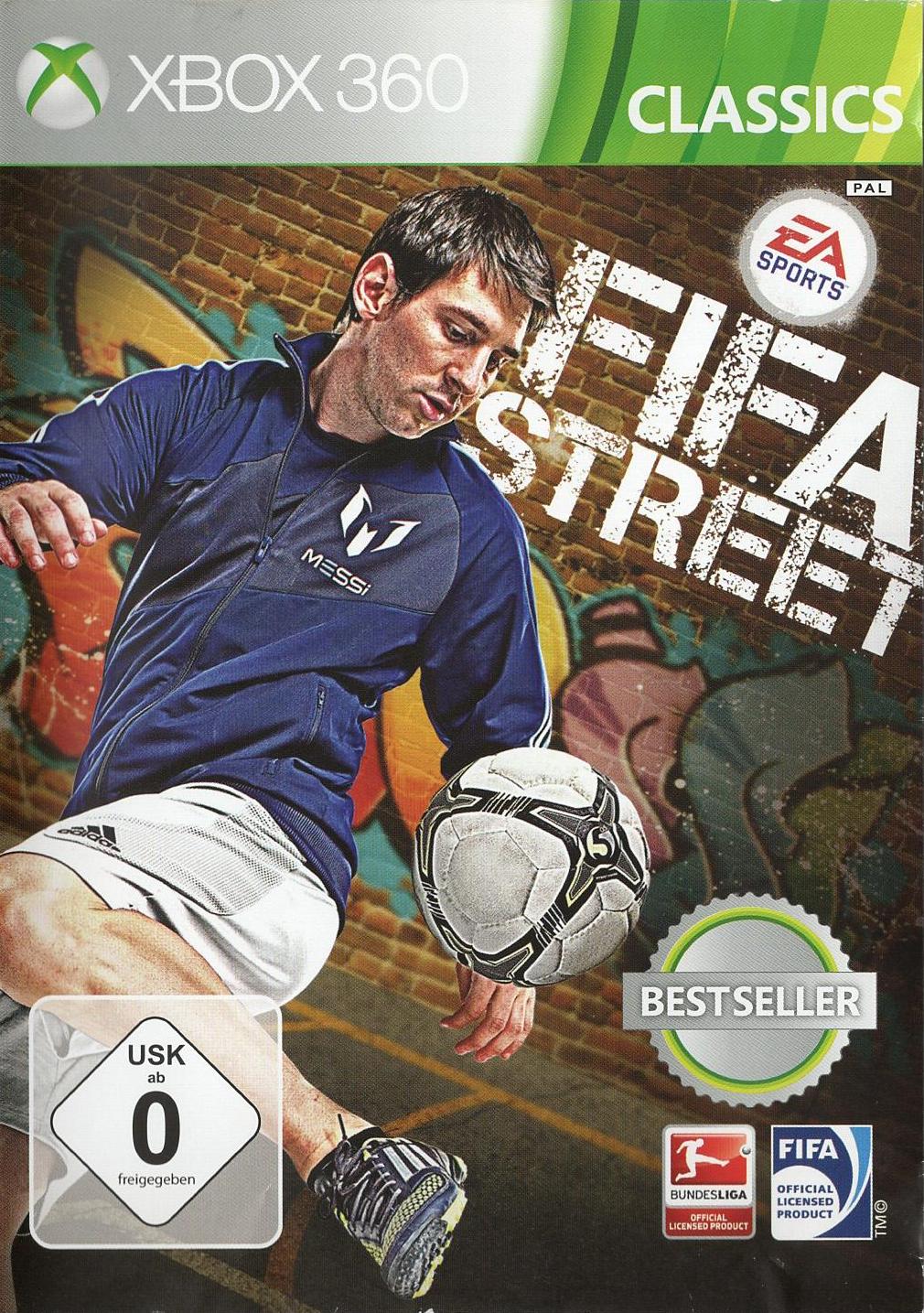 FIFA Street - Xbox 360 Vorderseite