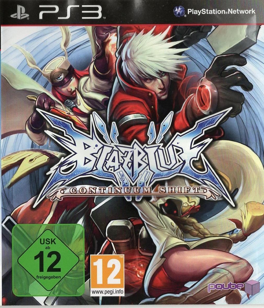 BlazBlue: Continuum Shift - PlayStation 3 Vorderseite