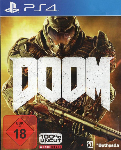 DOOM - PlayStation 4 Vorderseite