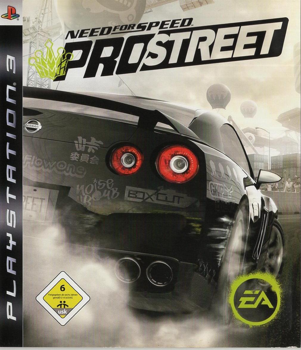 Need for Speed ProStreet - PlayStation 3 Vorderseite