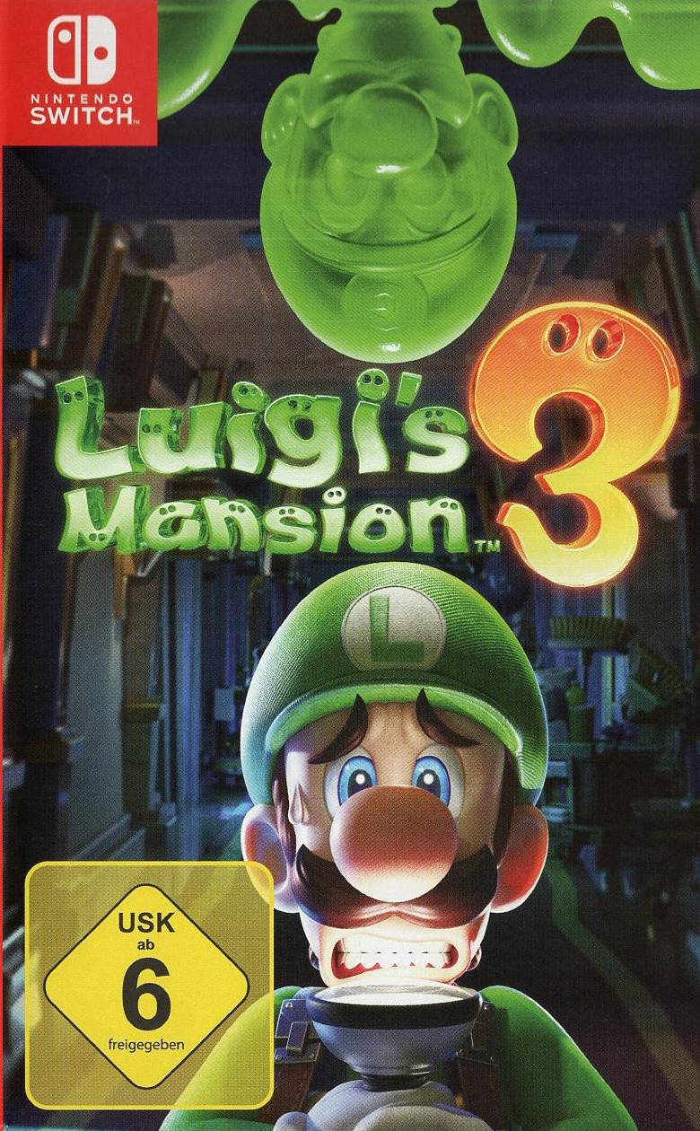 Luigi's Mansion 3 - Nintendo Switch Vorderseite